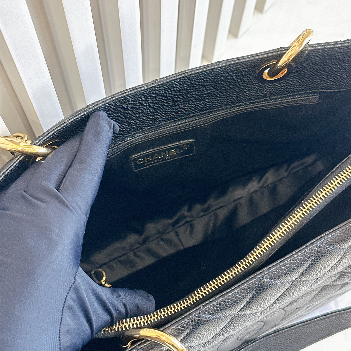 Chanel GST in Black GHW